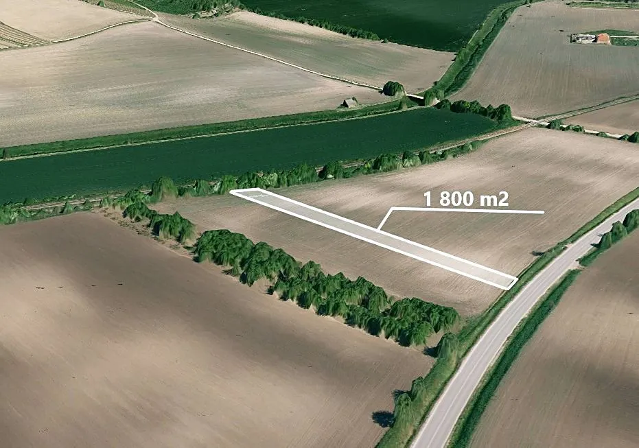 Prodej pole 1800 m²